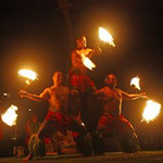 Chief's Luau at Sea Life Park in Waimanalo Oahu HI