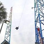 Sling Shot Thrill Ride in Myrtle Beach SC