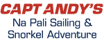 Capt. Andy's Na Pali Snorkel Picnic Sail Logo