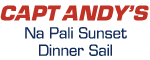 Capt. Andy's Na Pali Sunset Dinner Sail Logo