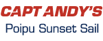 Capt. Andy's Poipu Sunset Sail Logo