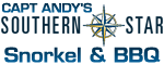 Capt. Andy's Southern Star Napali Snorkel BBQ Sail Logo