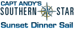 Capt. Andy's Southern Star Na Pali Dinner Sunset Sail Logo