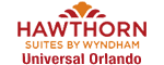 Hawthorn Suites by Wyndham, Universal Orlando Logo