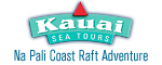 Kauai Sea Tours - Na Pali Coast Beach Landing Day Raft Adventure Logo