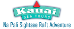 Kauai Sea Tours - Na Pali Sightsee Whale watch Raft Adventure Logo