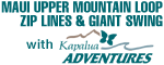 Maui Upper Mountain Loop Zip Lines & Giant Swing Adventure Logo