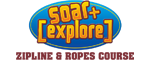 Soar + Explore Zipline and Ropes Course Logo