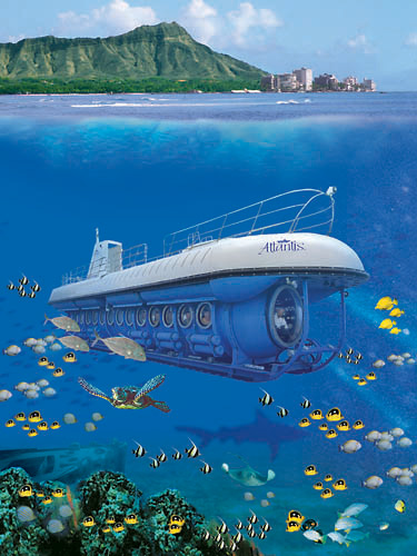 Atlantis Adventures Submarine Tours Waikiki Oahu Submarine Tours