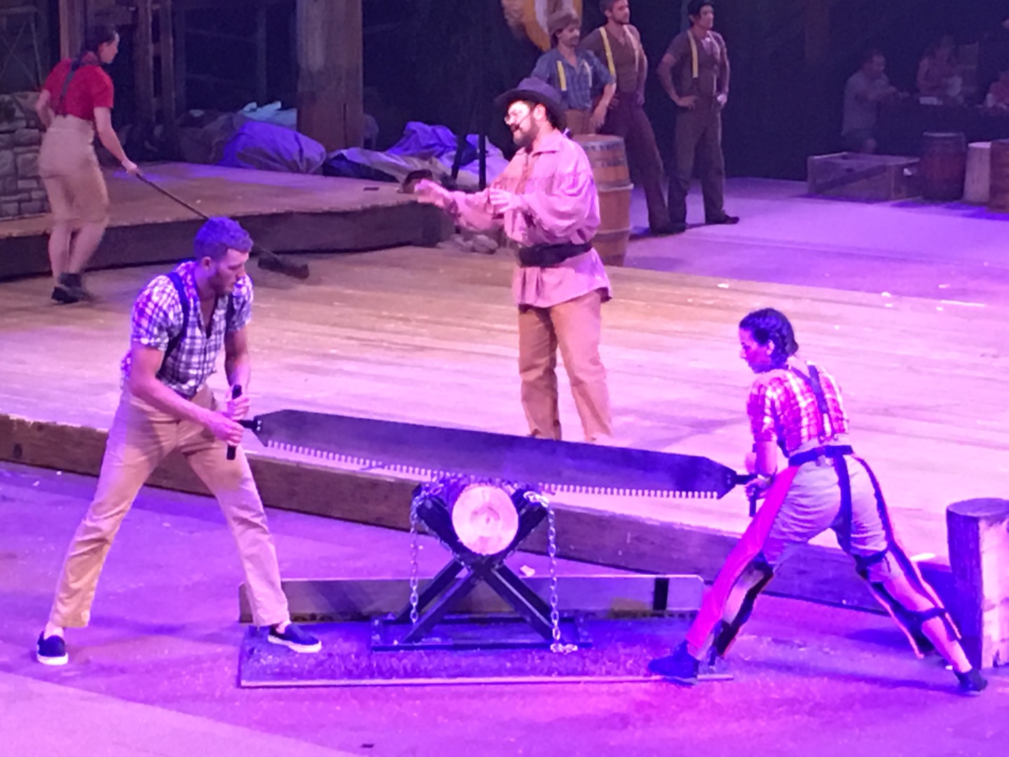 Lumberjack Adventure Show Pigeon TN