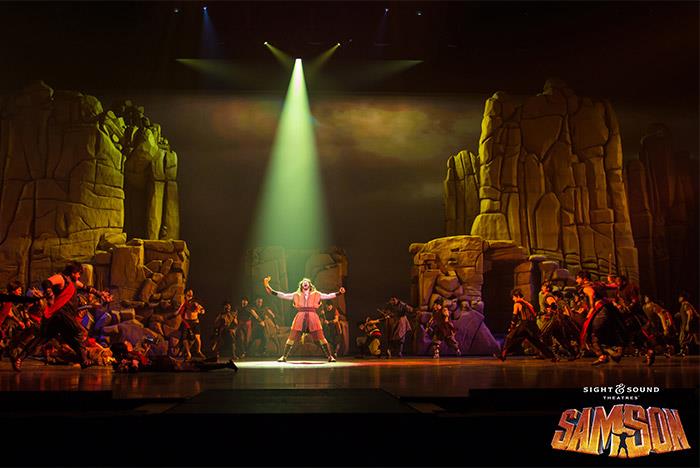 Samson At Sight And Sound Theatres Branson Mo