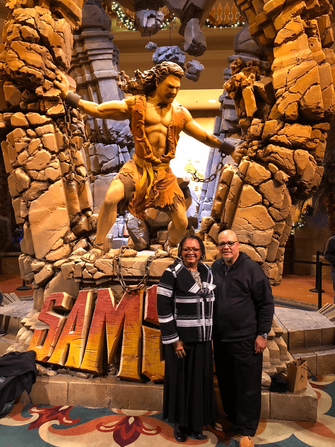 Samson At Sight And Sound Theatres Branson Mo Tripster